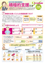 あなたが受ける特定保健指導は 積極的支援です
