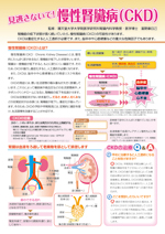 見逃さないで! 慢性腎臓病(CKD)